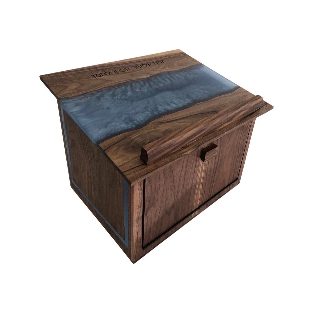 Custom Wood + Epoxy Shtender
